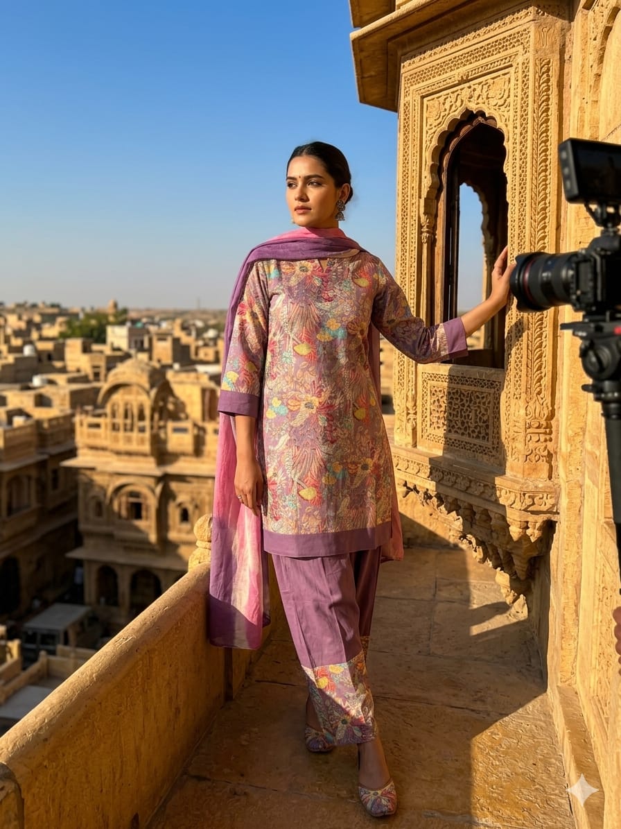 FARSI SALWAR AND KURTI