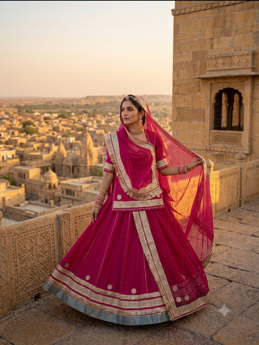 RANI BEMBERG PYOR LACE WORK POSHAK