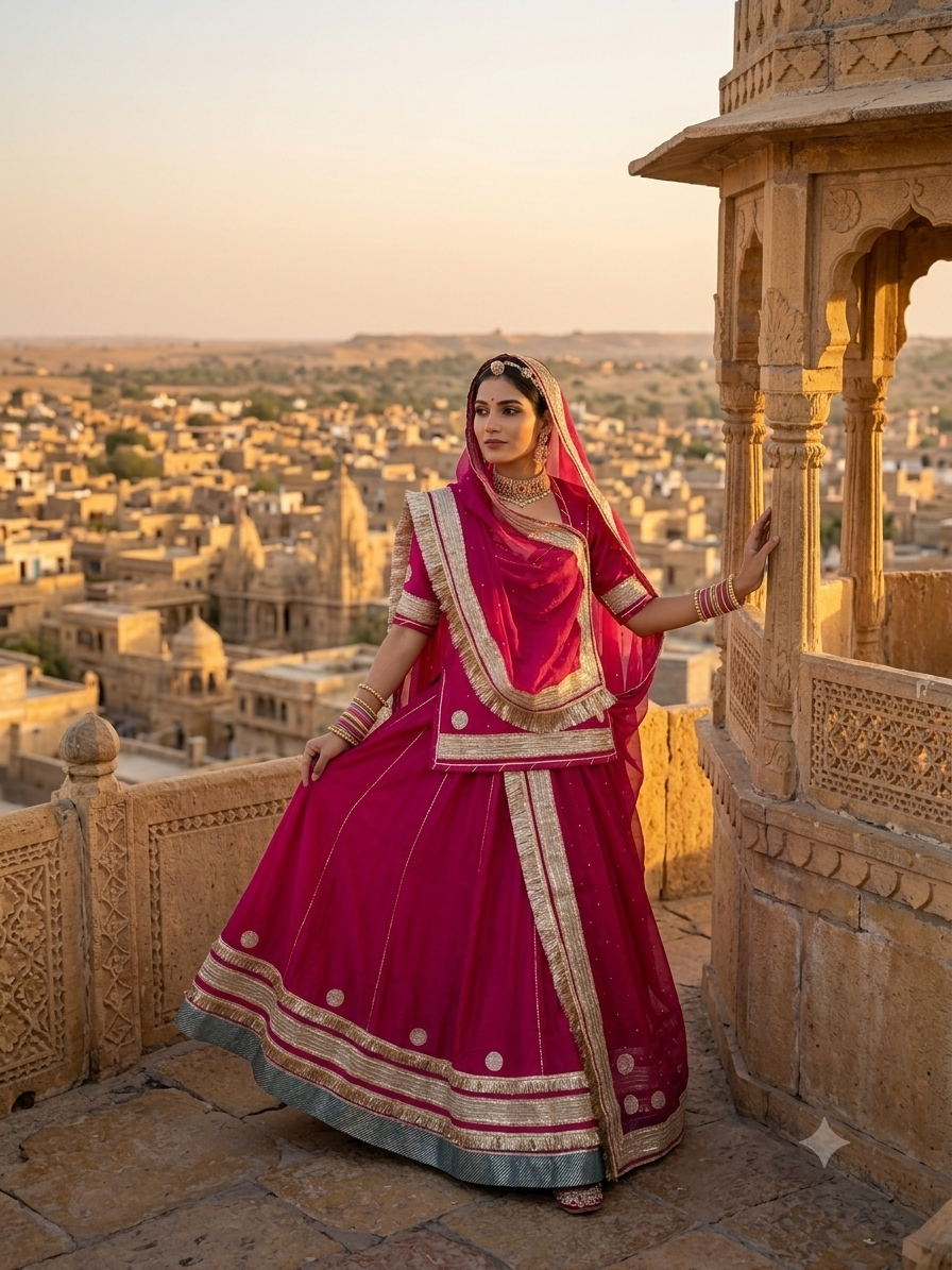 RANI BEMBERG PYOR LACE WORK POSHAK